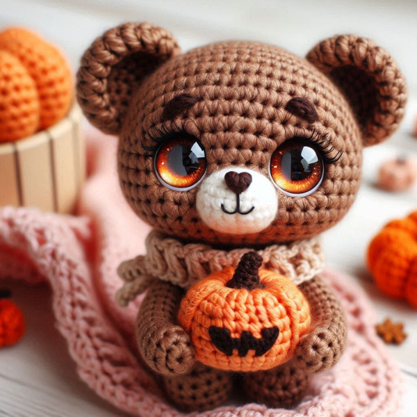 4 i 1: Efterårs Amigurumi Bundle – Hækleopskrift